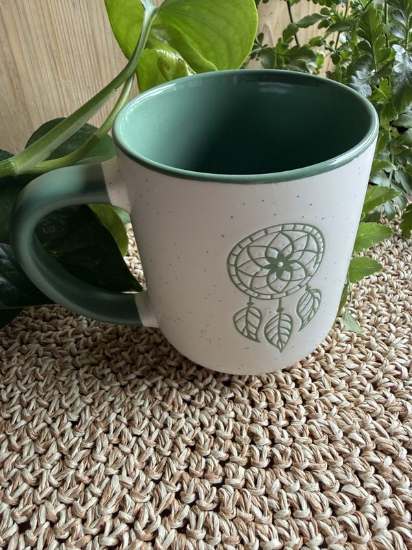 Kaffe og tekopp, Drømmefanger, grønn