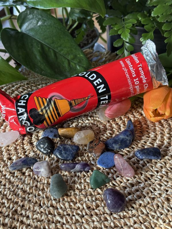 Charcoal Tablets Golden Temple XL 40mm Kullbriketter