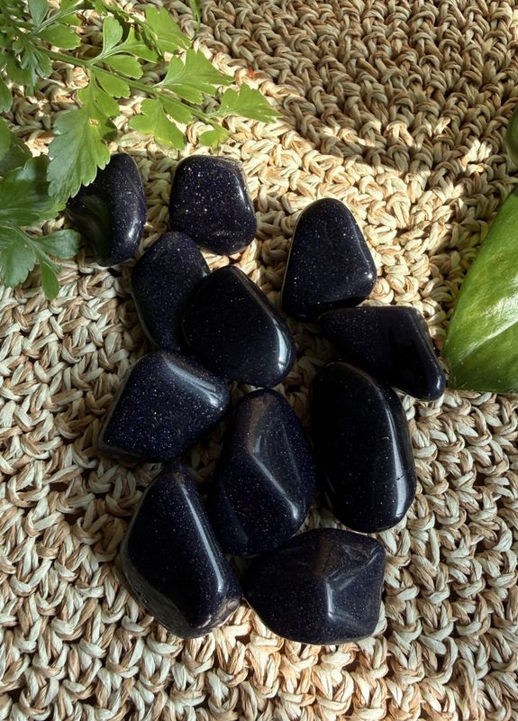 Sandstone blå, tromlet (syntetisk)