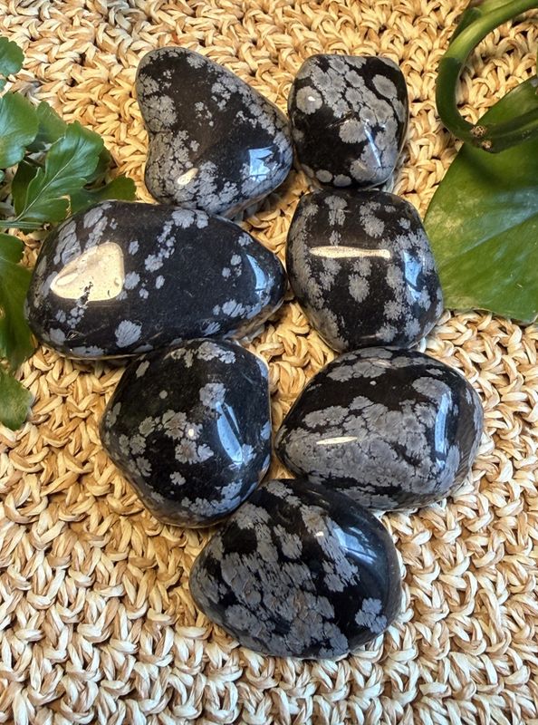 Snøfnugg obsidian jumbo