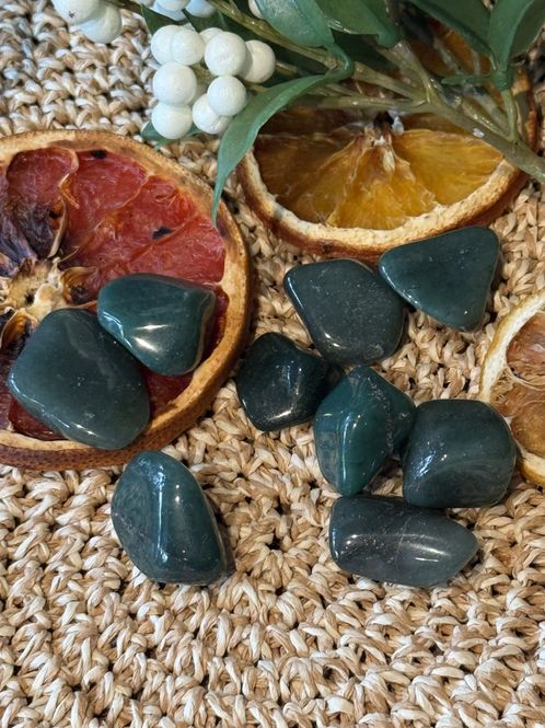 Hovedbilde Aventurin, mørk grønn